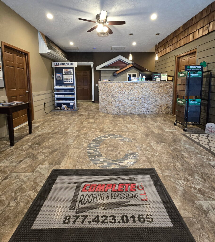 Complete Roofing & Remodeling office in Central Nebraska where customers leave roofing company reviews