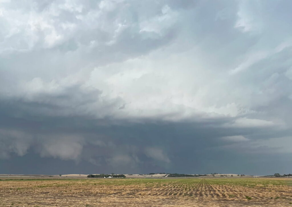 Storm Clouds near Odessa, NE on May 16th, 2026